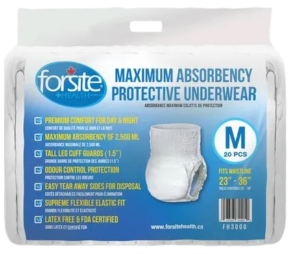 Maximum Absorbency Protective Underwear 