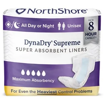 DynaDry Supreme Heavy Unisex Incontinence Liners