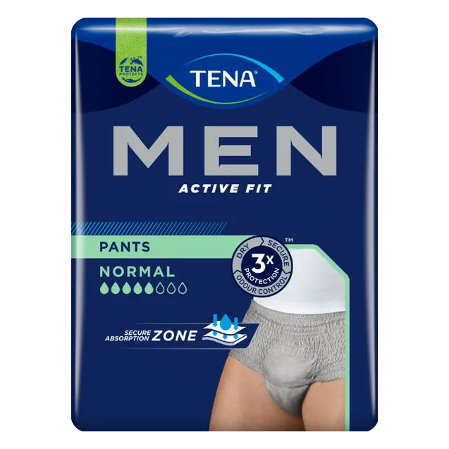 Men Active Fit Pants Normal